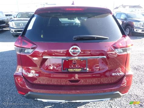 2018 Scarlet Ember Nissan Rogue SV AWD #124094667 Photo #5 | GTCarLot.com - Car Color Galleries