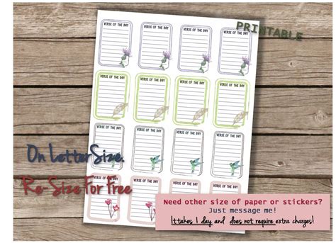 Bible study planner stickers scripture verse journal faith | Etsy