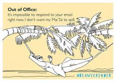 The best out-of-office message Work Quotes Funny, Happy Birthday Fun ...