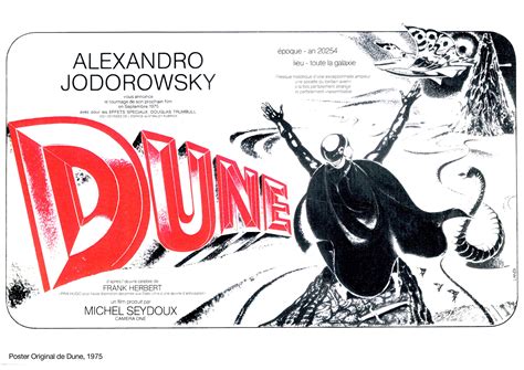 Poster Original de Dune, 1975 | ACPG - Les Cinémas de Proximité de la Gironde