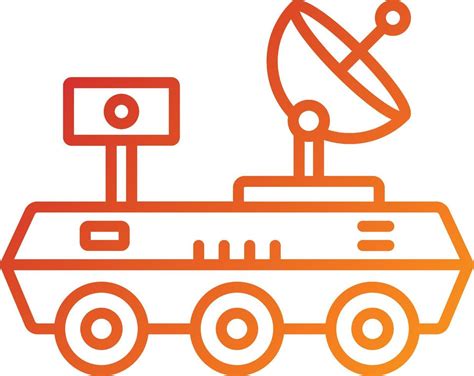 Mars Rover Icon Style 8329396 Vector Art at Vecteezy