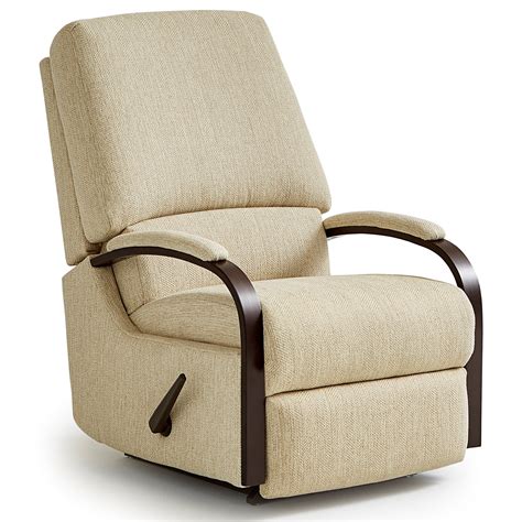 Medium Recliners Pike Swivel Rocking Reclining Chair by Best Home ...