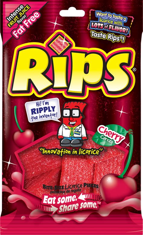 Rips® Cherry | The Foreign Candy Company