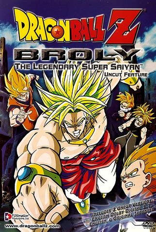 Dragon Ball Z 8: Broly, o Lendário Super Saiyajin - 6 de Março de 1993 ...