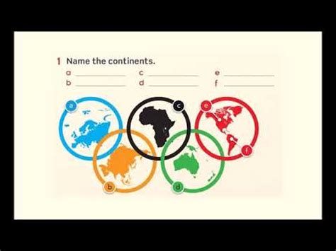 World Quiz - Continents - Countries…: English ESL video lessons