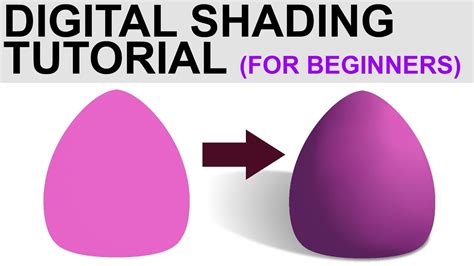 Digital Art Shading In Easy Steps - YouTube