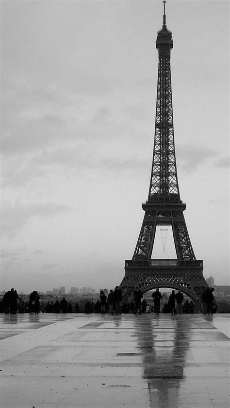 Eiffel Tower Black And White Wallpapers - Wallpaper Cave