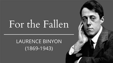 For The Fallen | Laurence Binyon | The Greatest Poems of War | Remembrance Day Poetry - YouTube