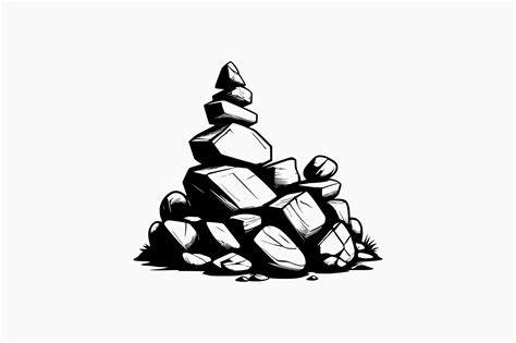 Pile of Rocks Graphic by BerriDesign · Creative Fabrica