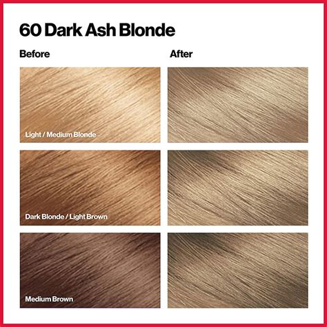 Revlon Colorsilk Beautiful 3D Hair Color - 60 Dark Ash Blonde