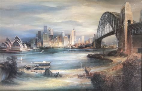 https://flic.kr/p/2jvFRBB | Sydney Harbour Bridge | painting Bridge ...