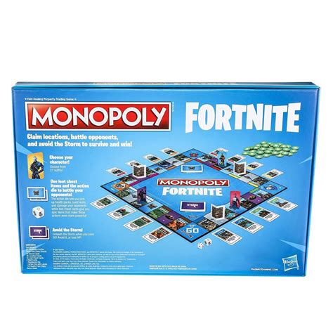 Monopoly: Fortnite Edition Board Game | Fortnite, Monopoly, Fun board games