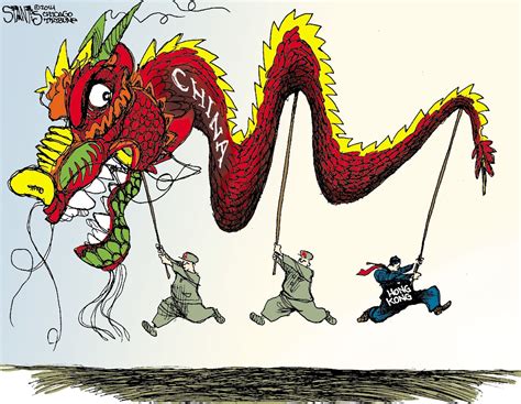 Political Cartoons - Around the World - China and Hong Kong ...