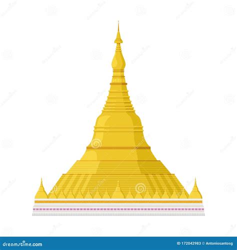 Shwedagon Pagoda Sketch - Best Decorations