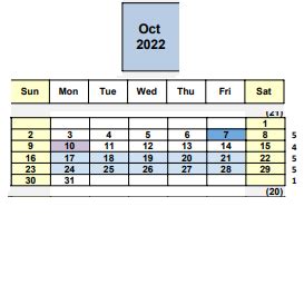 Eagle Peak Montessori - School District Instructional Calendar - MT. Diablo Unified - 2022-2023