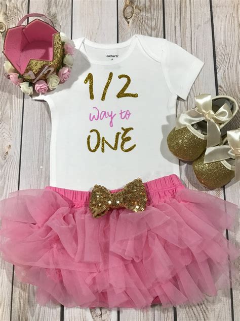 Baby girl six month clothes, six month birthday baby girl, girls' clot – Melih's Boutique