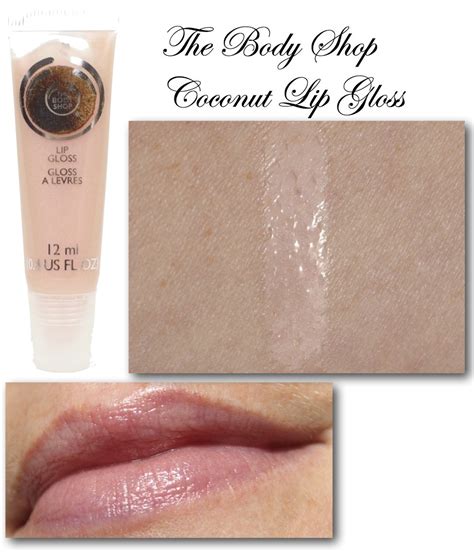 The Body Shop Coconut Lip Gloss – Photos, Swatches, and Review