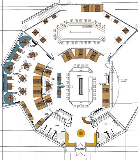 Restaurant Floor Plan Template