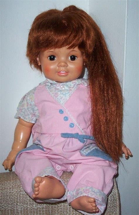 23 Inch Tall Vintage Crissy Baby Doll Ideal Toy by straddleblanket