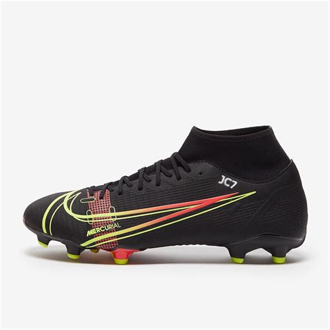 Nike Mercurial Superfly VIII Academy FG/MG - Black/Cyber/Off Noir - Firm Ground - Mens Boots ...