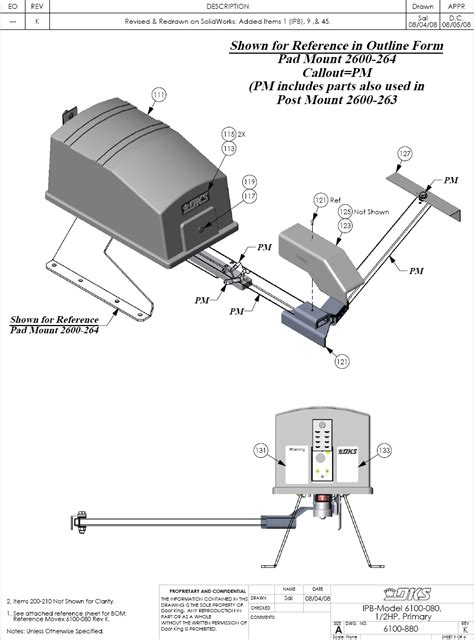 Doorking Parts-DKS Replacement Parts for Doorking Swing Gate Operators