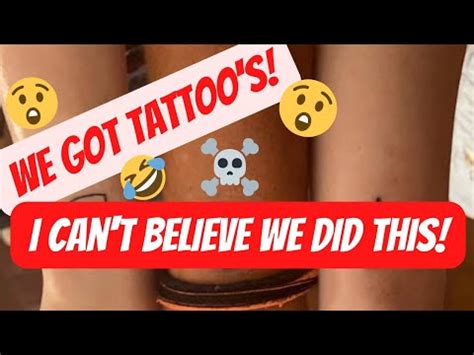 We Got Tattoo's! - YouTube