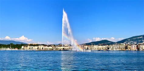 The Geneva Water Fountain, Geneva - Firebird City Guides