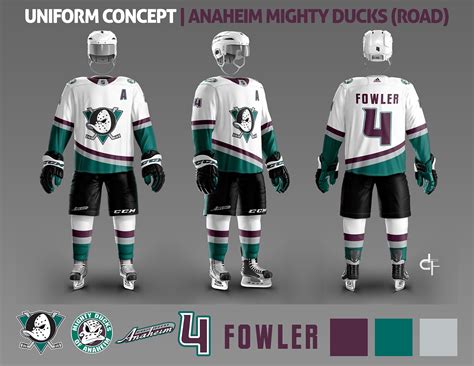 NHL Uniform Concepts — Anaheim (Mighty) Ducks on Behance