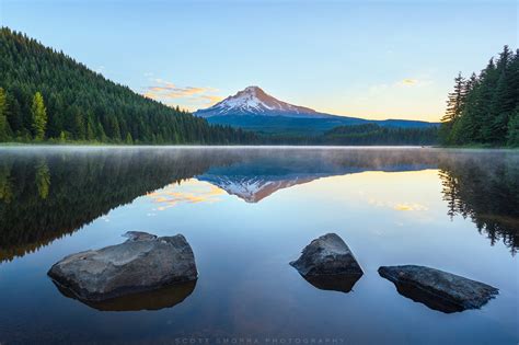 Trillium Lake Sunrise | Trillium Lake | Oregon Cascades | Scott Smorra