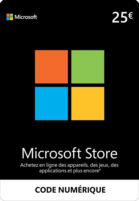 Microsoft Store Gift Card 25€ - digitaal geleverd - Startselect.com