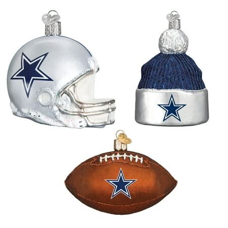 Dallas Cowboys Christmas Ornaments (3) - Walmart.com