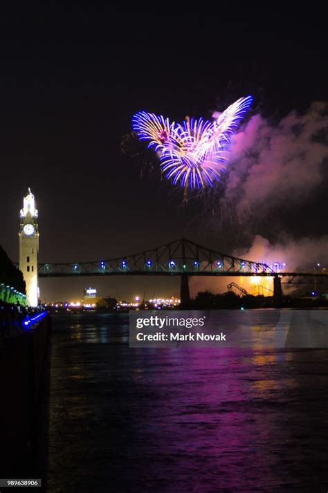 Fireworks Old Port Montreal High-Res Stock Photo - Getty Images