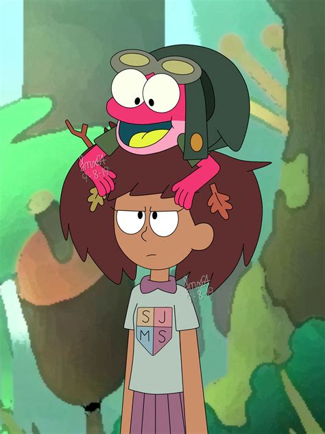 Amphibia - Sprig and Anne by x64Archive on DeviantArt