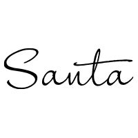 Santa's Signature Stamps | Rubber Stamp Champ