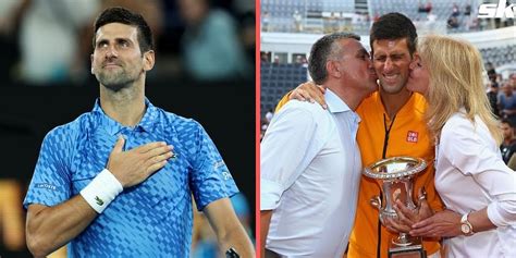 Djokovic parents: Novak Djokovic gets emotional after spotting a banner ...