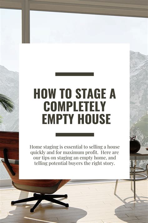 How To Stage An Empty House — Luxury Home Staging, Curated decor store ...