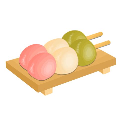 hanami dango, Japanese dessert and sweets 15287608 PNG