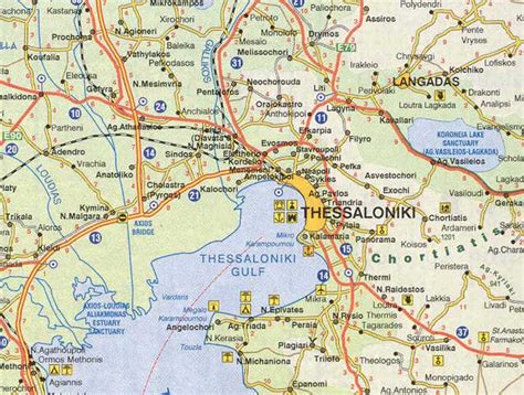 Thessaloniki Map