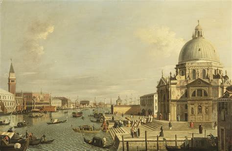 Follower of Giovanni Antonio Canal, il Canaletto , The Grand Canal, Venice, with a procession ...