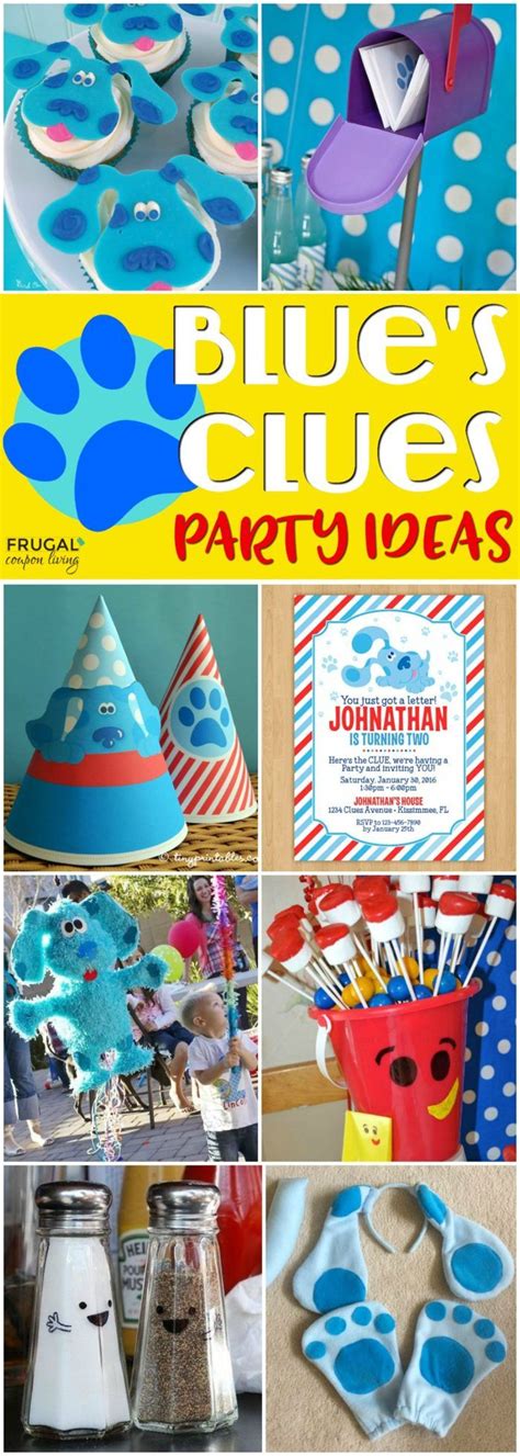 Low-Cost DIY Blue’s Clues Party Ideas for Your Next Birthday | Clue party, Blue's clues birthday ...