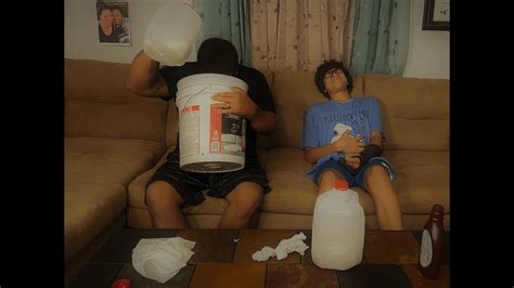 ONE GALLON OF MILK (CHALLENGE) - YouTube