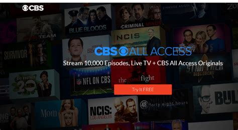 CBS All Access - Free Trial Sign Up + Subscription Bonus 10,000 ...