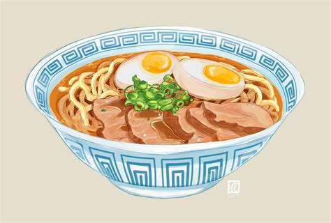 Ramen by PaulReinwand on DeviantArt in 2023 | Aesthetic food, Food ...