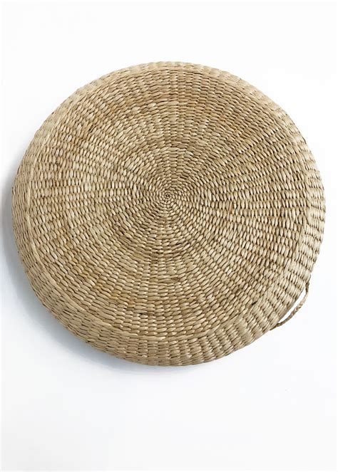 A Pair Of Rattan Cushions X208