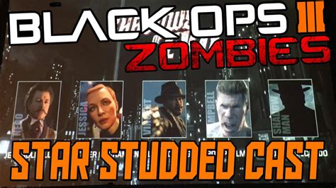 BO3 ZOMBIES - SHADOW OF EVIL "NEW STAR STUDDED CAST" REVEALED! - YouTube