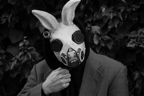 Rabbit Gas Mask – Mask 183 | Gas mask, Gas mask art, Masks art