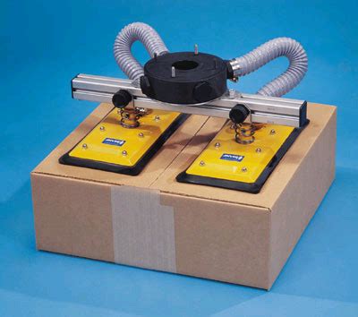 Standard VT Vacuum Tube Lift System: Dual Vacuum Pad Attachment Lifting Head