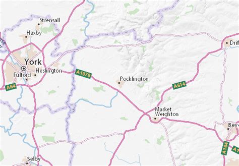 MICHELIN Pocklington map - ViaMichelin