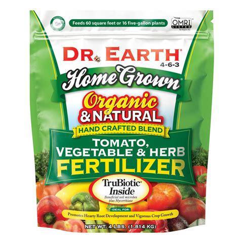 Organic Fertilizers - Dr Earth