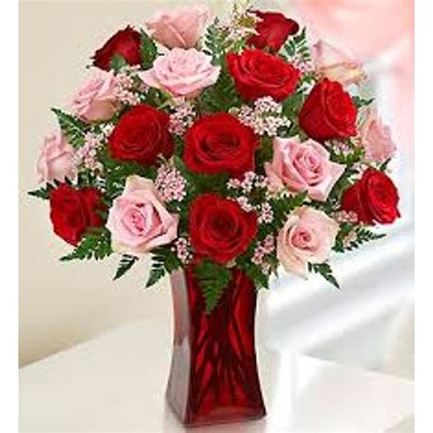 18 Romantic pink and red roses Mebane, NC Florist, Gallery Florist and ...